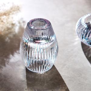 Portavelas artístico, soporte votivo de pilar de linterna único, decoración elegante de mesa para iluminación romántica para el hogar - Product Image 6