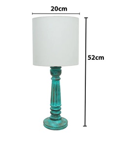 โคมไฟตั้งโต๊ะข้างเตียงพร้อมโคมไฟสีขาวผ้าร่มขายดีโคมไฟโชว์เครื่องใช้บนโต๊ะอาหารโคมไฟตกแต่งภายในสไตล์บ้านไร่ - Product Image 1