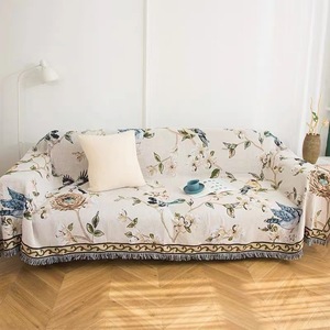 Faible MOQ, décoration intérieure personnalisée, canapé, plage, pique-nique, <span class=keywords><strong>tapisserie</strong></span> en polyester/coton tissé jacquard solide, pliable, quatre saisons, portable - Product Image 5