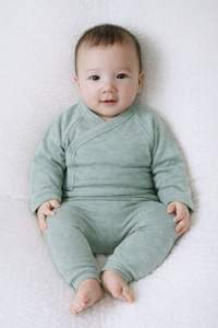 Conjunto de Ropa para Bebé Unisex JALBEBE, Mameluco de Manga Larga con Leggings, Algodón Suave, Ropa para Recién Nacidos, Venta al por Mayor ODM - Product Image 3