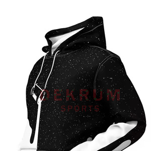 Nueva Llegada, Sudaderas con Cierre y Capucha para Hombre, Transpirables, 100% Algodón, Estampado Digital Sólido, Invierno, ODM Personalizado - Product Image 5