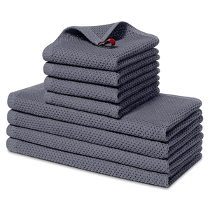 Toallas de cocina de rizo de algodón 100% al por mayor toalla de cocina al por mayor, toalla de té, toalla de plato, toalla de cocina de golf de gofres logotipo personalizado - Product Image 6