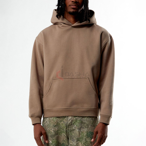 เสื้อสเวตเตอร์แบบสวมหัวแขนยาวผ้าวูลทรงหลวมโอเวอร์ไซส์ออกแบบโลโก้ได้ตามต้องการ - Product Image 1