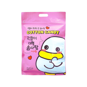 Yum'z Bites 80g Grande Taille Qwak Cheol's Barbe à Papa Fruité Bonbons Durs Multicolores Meilleures Ventes avec Ingrédients Sûrs Mangez en Toute Joie ! - Product Image 2