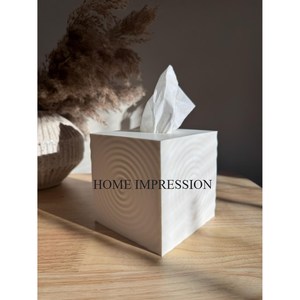 Vente chaude Personnalisable Blanc Marbre Conteneur Boîte À Mouchoirs Peu Cher Laque Finition Taille Spécifique Porte-Mouchoirs Boîte Fournisseur - Product Image 2