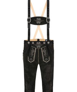 Oktobarfest Lederhosen Bavaeian Pantalones Rodilla Bund Lederhosen para hombres 2025 - Product Image 6