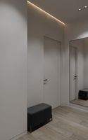 Vente en gros de portes modernes en bois MDF Cortez, étanches, encastrées, couleurs personnalisées, pour appartement, hall, chambre, sous-sol, villa, supermarché