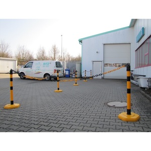 Set di 6 pali per catena Ø 63 mm, giallo - Product Image 1