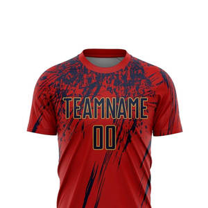 Tenues de sport et d'entraînement tendance, uniformes de football, nouveau modèle, dernières impressions, logo personnalisé et nom d'équipe, ensemble d'uniformes de football - Product Image 4