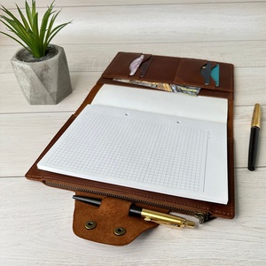 ปกสมุดวาระการประชุมวารสารหนัง A5สำหรับผู้ชายผู้หญิง LP5-0051 - Product Image 3