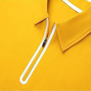 Ropa Deportiva de Verano de Alta Calidad, Tejida y Bordada, de Secado Rápido y Transpirable, con Media Cremallera, Personalizable, para Camisetas - Product Image 5