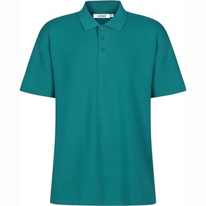 Polos blancs à séchage rapide 100% Spandex/Coton de haute qualité - Product Image 4