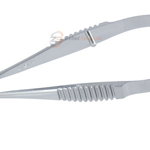 Fuente de alimentación manual de acero inoxidable hecha en fábrica, tijeras de capsulotomía Vannas, instrumentos quirúrgicos OEM, instrumentos médicos básicos - Product Image 6