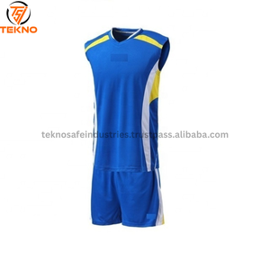 Uniforme de voleibol personalizado, sublimación personalizada, calidad de exportación, fácil de lavar, secado rápido, 100% poliéster - Product Image 2