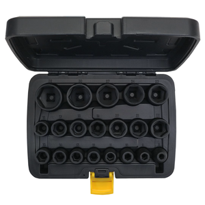 Jeu de douilles à choc pneumatiques 20 pièces 1/2 pouce Cr-V 8-32 mm OEM Garantie 3 ans Fabriqué à Taïwan - Product Image 2