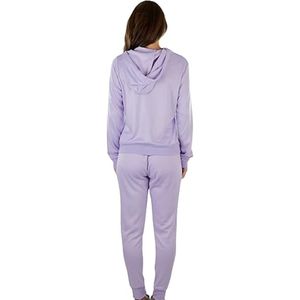 Ensemble de survêtement actif pour femmes, 2 pièces, à capuche, imprimé uni, coupe ajustée, décontracté, maternité, vente chaude, personnalisable - Product Image 2