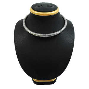 925 collier en argent Sterling massif bijoux Tribaux bijoux Vintage Antique pour les filles bijoux ethniques oxydés indiens traditionnels - Product Image 1