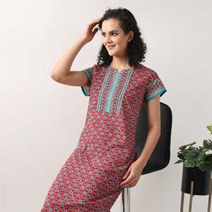 ชุดนอนแม็กซี่วิสโคส ลิวา นุ่มสบายพิเศษสำหรับผู้หญิง ยี่ห้ออีโวลอฟ ฟรีไซส์ พร้อมเอวยางยืดและกระเป๋า - Product Image 4