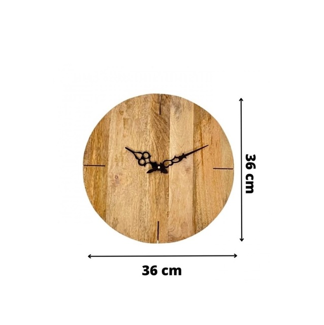 Fashion Wood Wall Clock Decorative for Home Decoration or Gift for Customized Size Cheap Price with Handmade Use for Free Sample