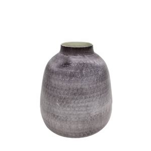 Iron Round Flower <b>Vase</b> Light Green Wood <b>Texture</b> Plating Flower Pot for Wedding & Table Top and Home Decoration - Product Image 4