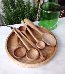 ELEVATE plato de ensalada de madera bandeja para servir caja de pino Tema de amor barco ovalado dulces galletas comida fruta decoración del hogar regalo - Product Image 2