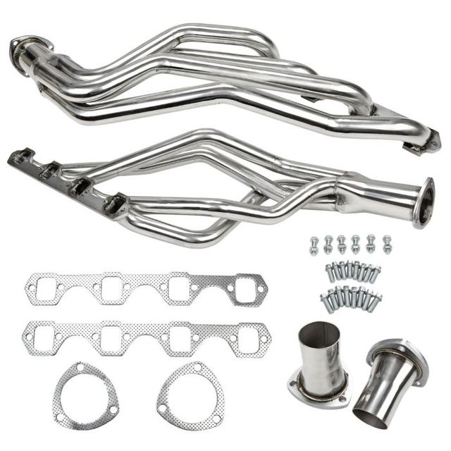 Exhaust Manifold Gasket Kit for 1964-1970 Ford Mustang SBF 289 302 351 V8 MT Long Tube Exhaust Header Manifold 1 5/8''