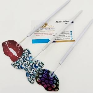 Heart Butterfly Eyelash <b>Mirror</b> Stainless Steel Handheld <b>Mirror</b> Sustainable Lash <b>Mirror</b> - Product Image 1