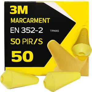 Tapones de Repuesto para los Oídos 3M EN 352-2 SNR 21 DB, 50 Pares/Bolsa, Tamaño del Paquete 50 - Product Image 3