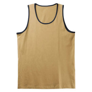 Lo último en ropa de playa personalizada, camisetas sin mangas para hombre, camisetas sin mangas de alta calidad transpirables con impresión personalizada, servicio OEM con logotipo personalizado - Product Image 1