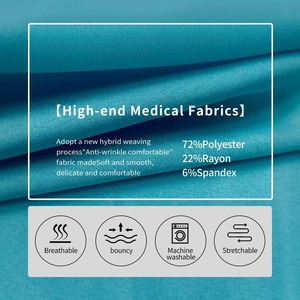 Uniforme de Enfermería de Punto Premium, Fabricante de Uniformes Médicos Cómodos de Poliéster/Algodón para Hospitales y Clínicas - Product Image 2