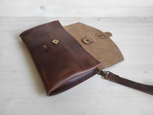 Bolso bandolera de cuero hecho a mano para mujer, bolso único tallado de alta calidad para fiesta, boda, uso diario, logotipo personalizado, artesanía - Product Image 4