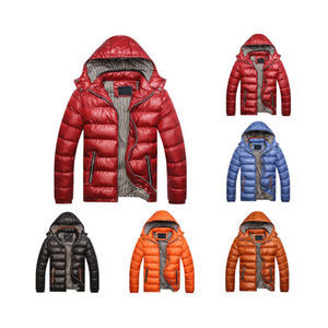 Chaqueta acolchada informal para hombre, Cazadora Bomber corta, abrigos de burbujas personalizados para invierno, novedad de 2022 - Product Image 5