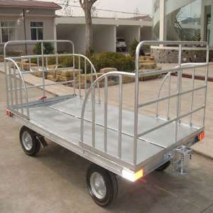 Aluminum Alloy 3 <b>Wheeled</b> Airport Luggage <b>Cart</b> Aviation <b>Trolley</b> <b>Cart</b> - Product Image 6