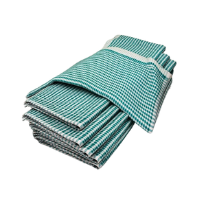 Serviette de table rectangulaire en coton pur tissé, à carreaux, 40x40cm, personnalisable, lavable en machine, pour mariage, restaurant, golf, cuisine - Product Image 6