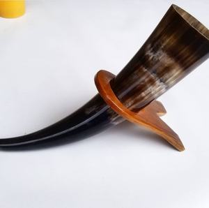 Juego de tazas de fiesta de estilo vikingo de lujo Cuerno hecho a mano Drinkingware Artesanías naturales - Product Image 4