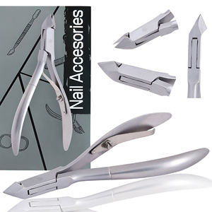 Pince à cuticules en acier inoxydable pour usage domestique, lame tranchante durable, idéale pour l'élimination des ongles incarnés, meilleure pince à ongles 2026 - Product Image 3