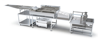 Yufeng haute qualité commerciale beignet friteuse levure beignet faisant ensemble automatique à vendre via des machines alimentaires professionnelles