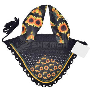 Bonnets d'oreille de cheval de qualité supérieure en gros conception personnalisée équipement équestre bonnet d'oreille à bas prix - Product Image 1