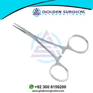 Fórceps oftálmicos para mosquitos Hartman, instrumentos de cirugía quirúrgica extra delicados, largos, rectos y curvos - Product Image 6