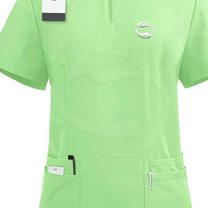Uniforme de Hospital de Enfermera Lavable, Conjuntos de Tela Suave para Correr, Antiarrugas, Diseños de Uniforme de Enfermera A LA Moda - Product Image 4
