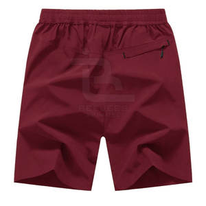 Pantalones cortos de gimnasio informales para hombre con diseño personalizado de fábrica, cintura elástica de secado rápido transpirable de algodón 100% - Product Image 2