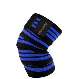 Logotipo personalizado Gimnasio Entrenamiento Rodilleras Articulaciones de pantorrilla ajustables Vendaje de compresión Equipo de seguridad de fitness unisex - Product Image 3