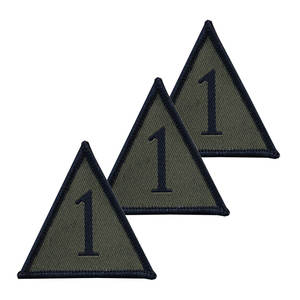1st ISR Group TRF X3 Custom <b>Green</b> Badges and Black Embroidered Badge Pack 2024 Wholesale TRF Pack - Product Image 4
