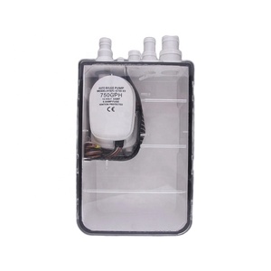 Worthwhile eflo-<span class=keywords><strong>pompe</strong></span> de douche Marine 24V, 750 GPH, pour <span class=keywords><strong>bateau</strong></span>, système de Kit de vidange, <span class=keywords><strong>pompe</strong></span> à bascule automatique intégrée - Product Image 1