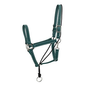 Collier de tête en cuir personnalisé, fabrication professionnelle, collier de tête en corde pour cheval de course - Product Image 6