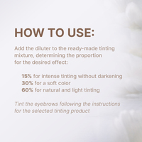 Gel Diluant pour Teinture de Sourcils ColorSOFT de la Ligne Professionnelle ELAN