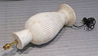 Lampe de table en os incrusté, écologique, faite à la main, design traditionnel, base en bois, modèle FAIZA CRAFT FC-308, salon, décoration complète