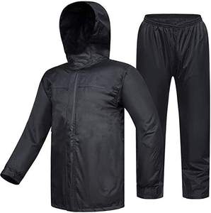 Chándal impermeable para hombre, trajes de lluvia para hombre y mujer, impermeable, traje para hombre, conjunto impermeable, chaqueta y pantalones - Product Image 2