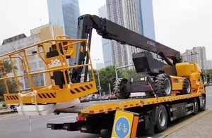 Plataforma de trabajo aéreo LT26JE de China, elevadores de pluma de 300kg y 26m, elevador de tijeras eléctrico en gran oferta con piezas de repuesto - Product Image 5