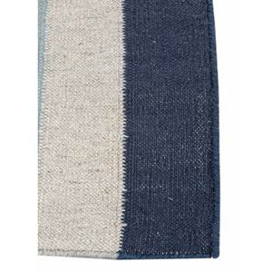 พรมขนสัตว์ทอมือลายตารางสีงาช้าง รุ่น Adwl-13062 รูปทรงสี่เหลี่ยมผืนผ้า สำหรับห้องนั่งเล่น ห้องนอนวัยรุ่น หรือทางเดิน - Product Image 4